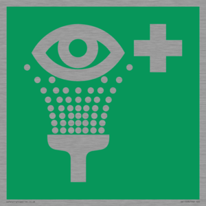 E011 safe condition eyewash station